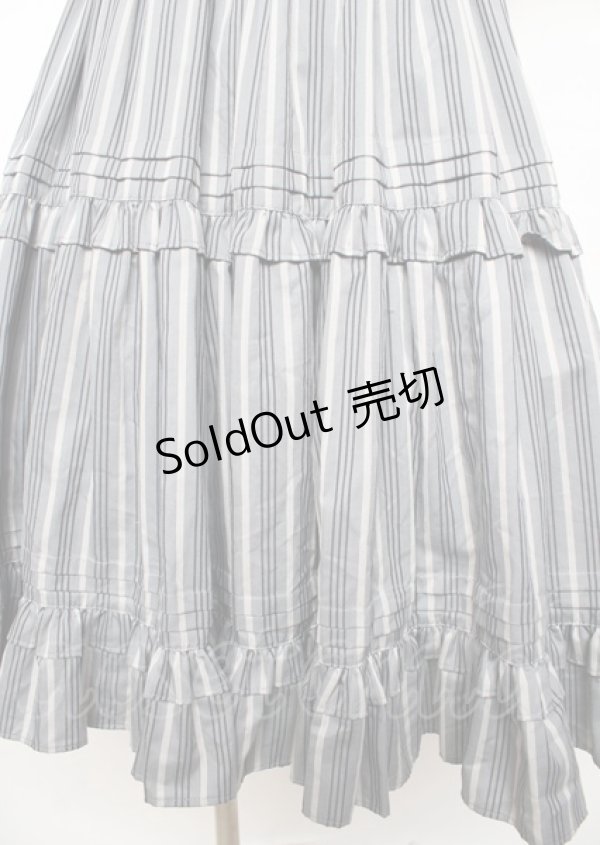 画像4: Victorian maiden / クラシカルレジメンタルフラワーチュールドレス  アッシュ Y-25-10-06-091-CL-OP-SZ-ZY (4)