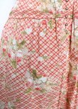 画像4: WONDERFUL WORLD / ローズブーケチェック柄ワンピース F ピンク Y-25-10-06-094-LO-OP-SZ-ZY (4)