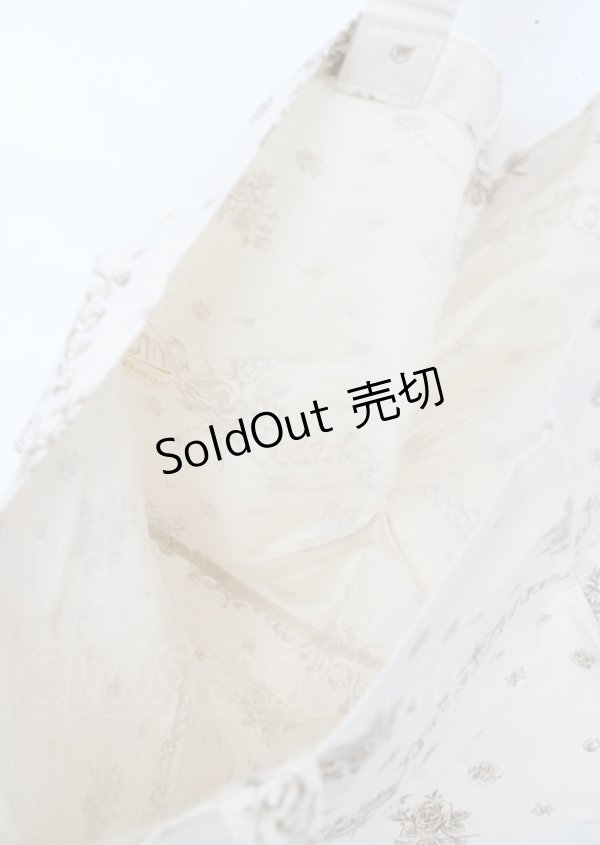 画像4: metamorphose / オリジナルロゴプリントトートバッグ  キナリ Y-25-10-06-013-ME-BG-SZ-ZY (4)