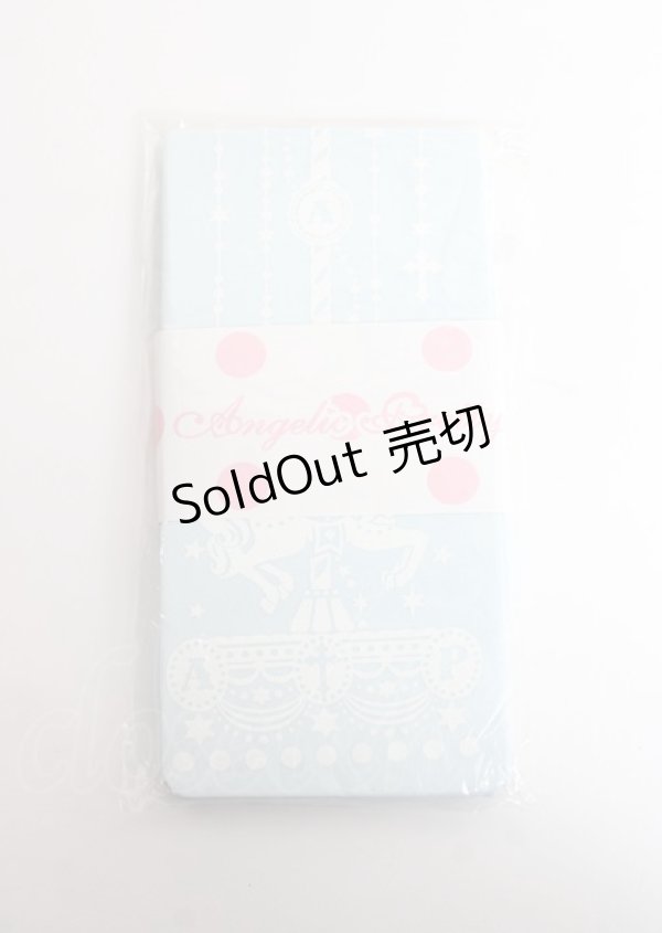 画像1: Angelic Pretty / Shadow Dream Carnivalタイツ  サックス Y-25-10-06-004-AP-ZA-SZ-ZY (1)