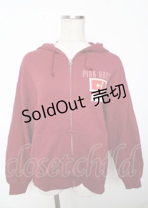 画像: PINK HOUSE / ピーターラビットパーカー  ワイン Y-25-10-07-035-LO-TO-SZ-ZY