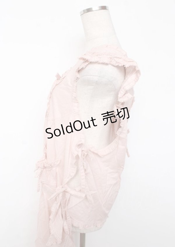 画像5: PINK HOUSE / Flower Picnicのローンタブリエ F ピンク Y-25-10-07-047-LO-OP-SZ-ZY (5)