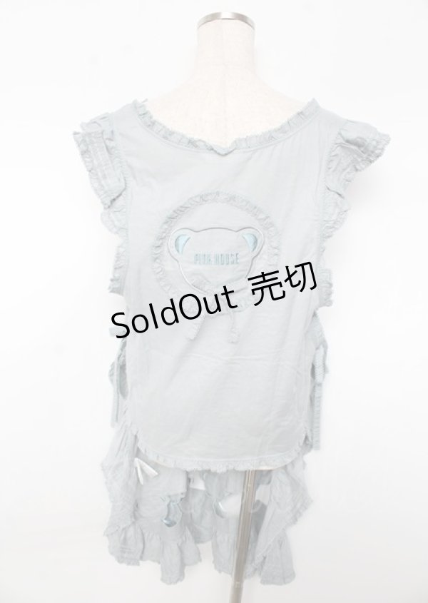 画像2: PINK HOUSE / Flower Picnicのローンタブリエ F ミント Y-25-10-07-048-LO-OP-SZ-ZY (2)