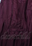 画像5: PINK HOUSE / 小花刺繍入りフリルワンピース F ボルドー Y-25-10-07-055-LO-OP-SZ-ZY (5)