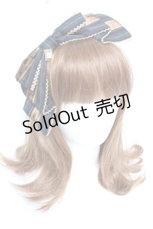 画像: Angelic Pretty / Checkmateカチューシャ  グリーン Y-25-10-10-055-AP-AC-SZ-ZY