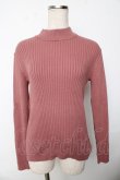 画像1: F&A / バックリボンリブニットプルオーバー F ピンク Y-25-10-10-069-LO-TO-SZ-ZY (1)