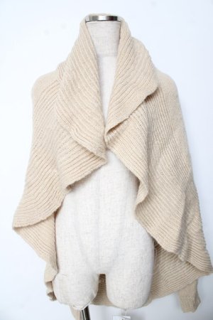 画像: axes femme / ニットドレープロングカーディガン M キナリ Y-25-10-10-085-AX-TO-SZ-ZY