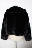 画像2: Angelic Pretty / Ladyファーショートコート  黒 Y-25-10-10-104-AP-CO-SZ-ZY (2)