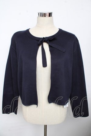 画像: INGEBORG / セーラーカラーボレロ F 紺 Y-25-10-10-126-LO-TO-SZ-ZY