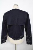 画像2: INGEBORG / セーラーカラーボレロ F 紺 Y-25-10-10-126-LO-TO-SZ-ZY (2)
