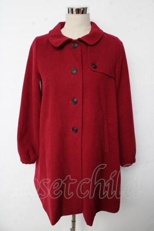 画像: Fi.n.t / コーデュロイコート  赤 Y-25-10-10-143-CA-CO-SZ-ZY