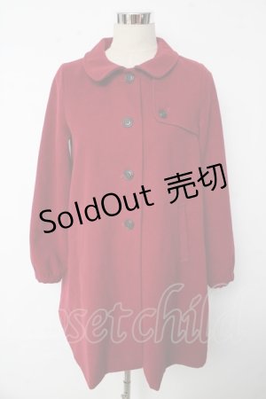 画像: Fi.n.t / コーデュロイコート  赤 Y-25-10-10-143-CA-CO-SZ-ZI