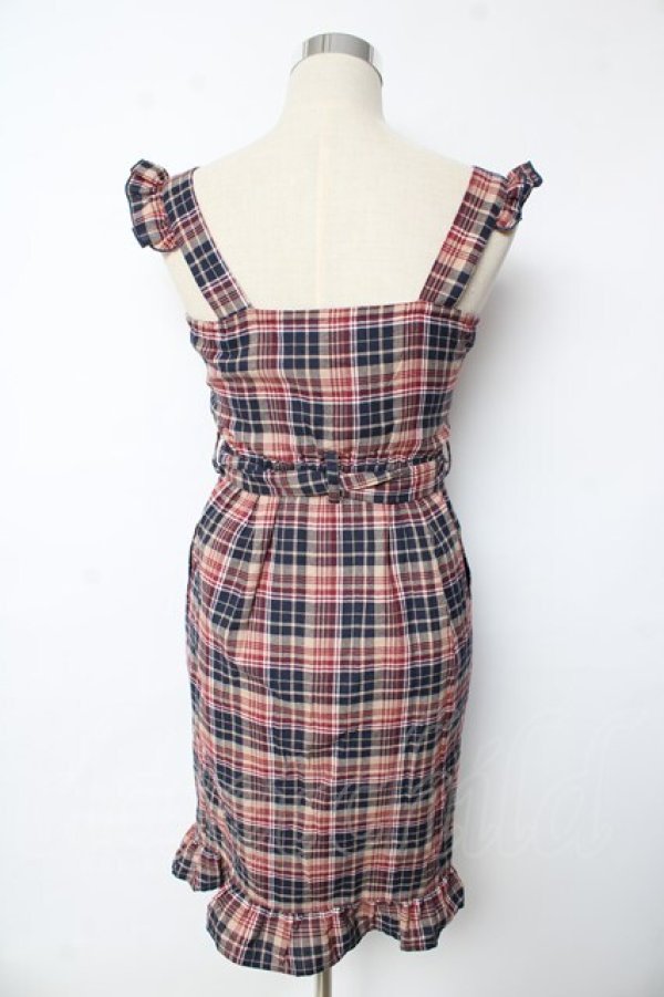 画像2: LIZ LISA / トレンチジャンスカ 0 ベージュ×紺 Y-25-10-10-175-LO-OP-SZ-ZY (2)