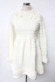 画像1: LIZ LISA / ファー付きワンピース 0 オフ白 Y-25-10-10-180-LO-OP-SZ-ZY (1)