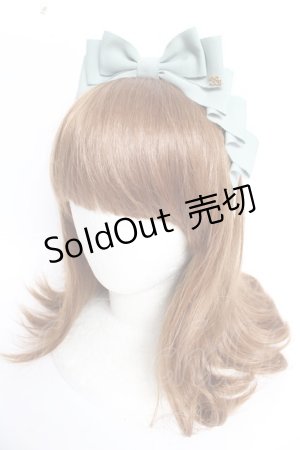 画像: Innocent World / グログランタックリボンカチューシャ  ミント Y-25-10-10-047-IW-AC-SZ-ZY