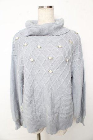 画像: axes femme / 巻きバラニット M サックス Y-25-10-13-043-AX-TO-SZ-ZY