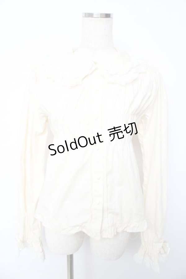 画像1: BABY,THE STARS SHINE BRIGHT / ベビードールブラウス  生成り Y-25-10-13-061-BA-BL-SZ-ZY (1)