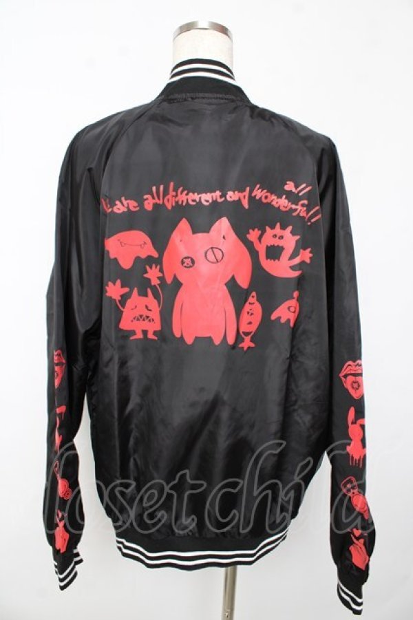 画像2: NieR Clothing / LIGHT BLOUSON JACKET F 黒 Y-25-10-13-067-PU-JA-SZ-ZY (2)