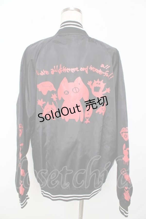 画像2: NieR CLOTHING / LIGHT BLOUSON JACKET F 黒 Y-25-10-13-067-PU-JA-SZ-ZY (2)