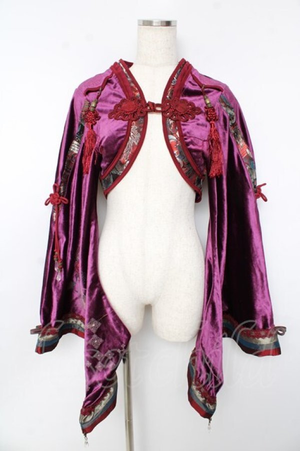 画像1: Ozz oneste /  華蝶鶴ボレロ  パープル Y-25-10-13-079-OO-JA-SZ-ZY (1)