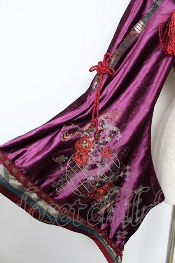 画像4: Ozz oneste /  華蝶鶴ボレロ  パープル Y-25-10-13-079-OO-JA-SZ-ZY (4)