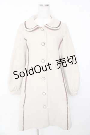 画像: axes femme POETIQUE / Aラインコート  ベージュ Y-25-10-13-087-AX-CO-AS-ZY