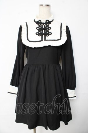 画像: Manon Mimie / Girly China ワンピース  黒 Y-25-10-13-115-LO-OP-SZ-ZY