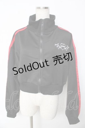 画像: ACDC RAG / WING HEART ジャージ  黒 Y-25-10-13-120-PU-TO-SZ-ZY