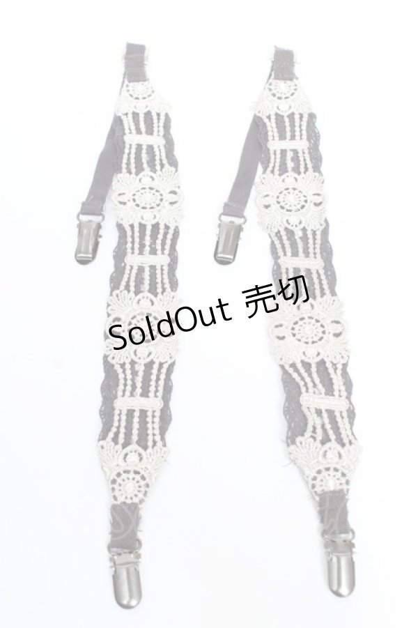 画像1: 【SALE】OZZ ANGELO / ショルダークリップ  シルバー×チャコール Y-25-10-13-002-OO-AC-SZ-ZT486-F004 (1)