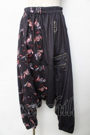 画像: NieR Clothing / 4ZIP　サルエルパンツ F 黒 Y-25-10-13-154-PU-PA-SZ-ZY