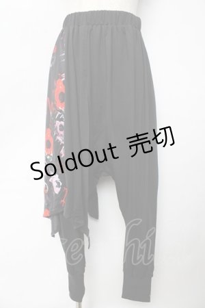 画像: NieR Clothing / 変則フラップスカート付きパンツ F 黒 Y-25-10-13-155-PU-PA-SZ-ZY