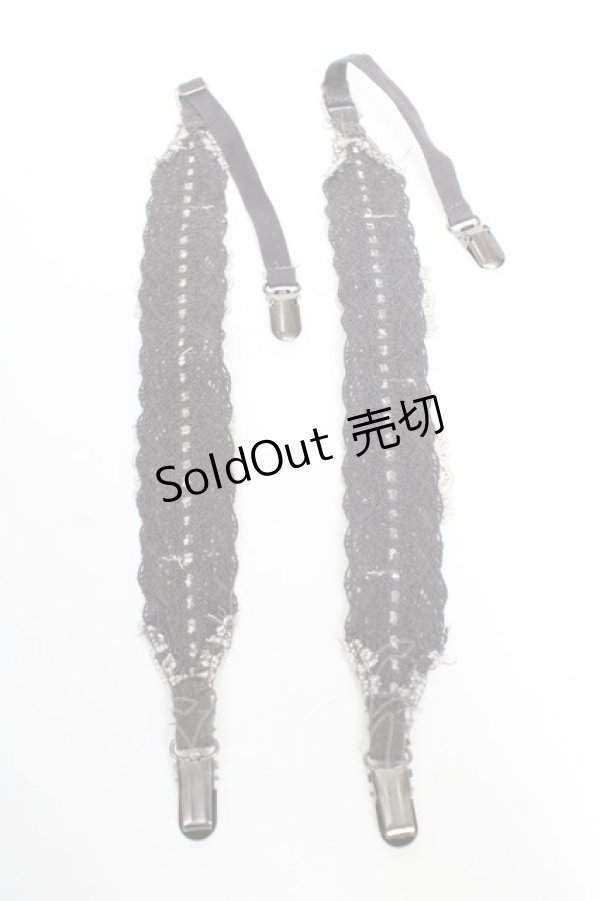 画像2: 【SALE】OZZ ANGELO / ショルダークリップ  シルバー×チャコール Y-25-10-13-002-OO-AC-SZ-ZT486-F004 (2)