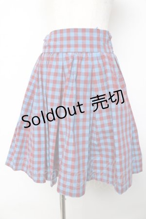 画像: MILK / Tie-upスカート  ブルー Y-25-10-13-165-ML-SK-SZ-ZY