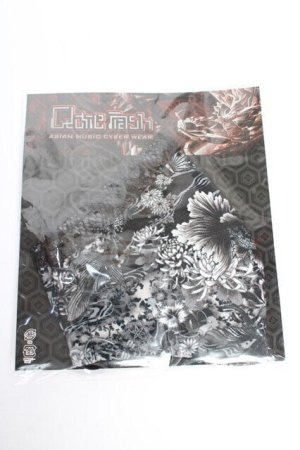画像: Qutie Frash / ファッションマスク《金魚和柄》  黒 Y-25-10-13-003-QU-ZA-SZ-ZY