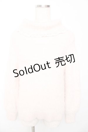 画像: axes femme / シャギーニット M ピンク Y-25-10-13-021-AX-TO-SZ-ZI