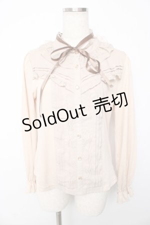 画像: axes femme / ヨーク切替プルオーバー  生成り Y-25-10-13-032-AX-TO-SZ-ZI