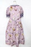 画像2: PINK HOUSE / フィフティバイオレッツプリントワンピース F ラベンダー Y-25-10-15-026-LO-OP-SZ-ZY (2)
