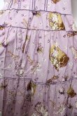 画像4: PINK HOUSE / フィフティバイオレッツプリントワンピース F ラベンダー Y-25-10-15-026-LO-OP-SZ-ZY (4)
