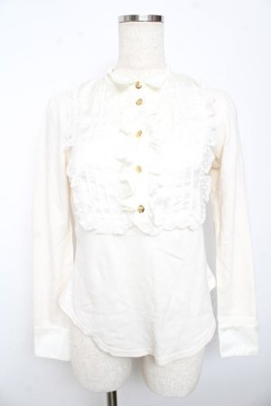 画像: Angelic Pretty / 素敵なタキシードカットソー  アイボリー Y-25-10-15-037-AP-TO-SZ-ZY