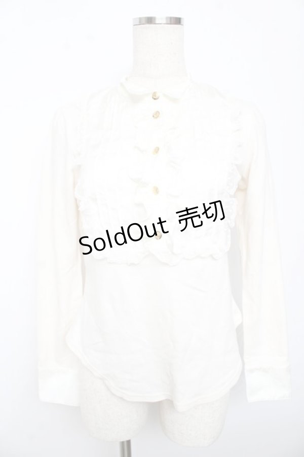 画像1: Angelic Pretty / 素敵なタキシードカットソー  アイボリー Y-25-10-15-037-AP-TO-SZ-ZY (1)