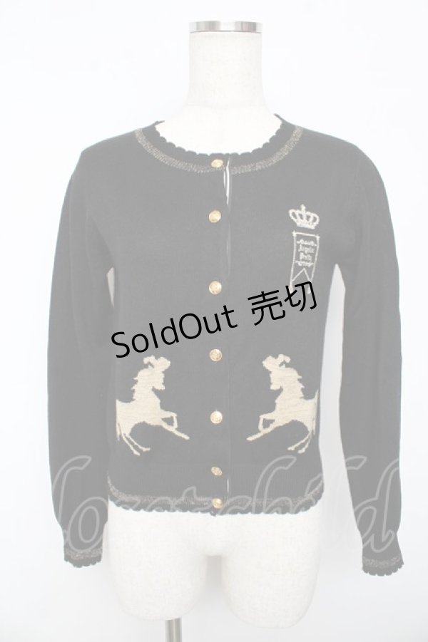 画像1: Angelic Pretty / Cirque du L'Etoileニットカーディガン  黒 Y-25-10-15-041-AP-TO-SZ-ZY (1)