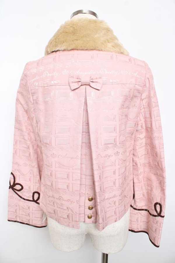 画像2: Angelic Pretty / Melty Whip Chocolateジャケット  ピンク Y-25-10-15-045-AP-JA-SZ-ZY (2)