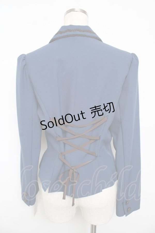 画像2: Innocent World / フルールジャケット（2023） L ネイビー Y-25-10-15-046-IW-JA-AS-ZY (2)