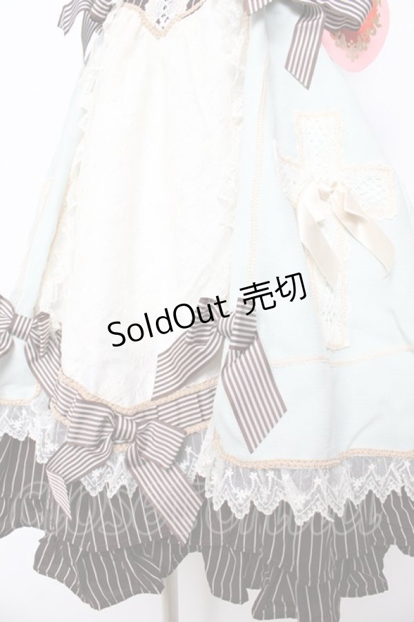 画像4: BABY,THE STARS SHINE BRIGHT / Margarethaジャンパースカート  ミント Y-25-10-15-053-BA-OP-SZ-ZY (4)