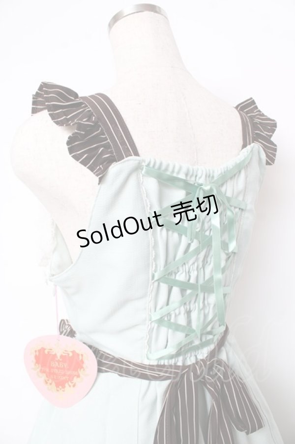 画像5: BABY,THE STARS SHINE BRIGHT / Margarethaジャンパースカート  ミント Y-25-10-15-053-BA-OP-SZ-ZY (5)