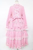 画像2: BABY,THE STARS SHINE BRIGHT / Sweet Gingham Dollロングワンピース  ピンク Y-25-10-15-058-BA-OP-SZ-ZY (2)