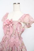 画像3: Angelic Pretty / Rose Museumティアードジャンパースカート  ピンク Y-25-10-15-071-AP-OP-SZ-ZY (3)