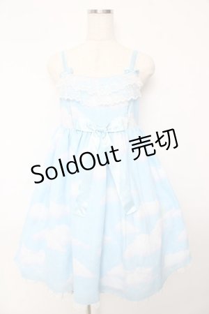 画像: Angelic Pretty / Misty Skyジャンパースカート  サックス Y-25-10-15-072-AP-OP-AS-ZY