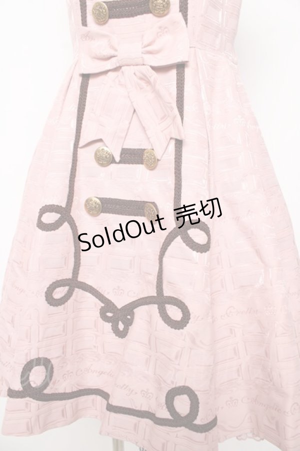 画像4: Angelic Pretty / Melty Whip Chocolateジャンパースカート  ピンク Y-25-10-15-074-AP-OP-AS-ZY (4)