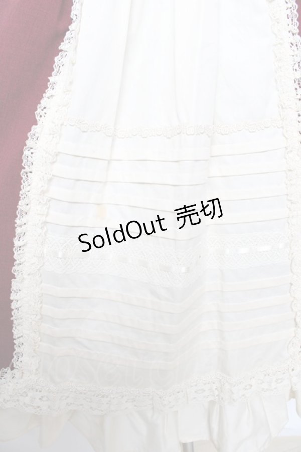 画像4: Innocent World / リバイバルクラシカルリボンジャンパースカート M ボルドー Y-25-10-15-087-IW-OP-SZ-ZY (4)